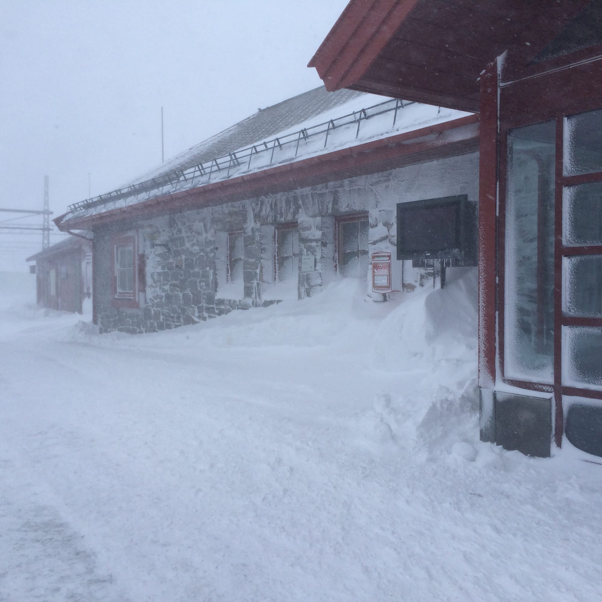 The snowstorm in Tromsø