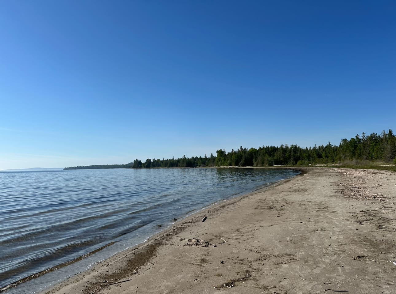 Lake Huron shoreline