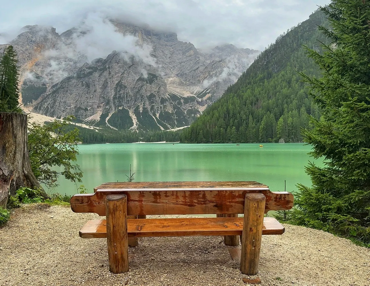 Lago di Braies Dolomites Italy