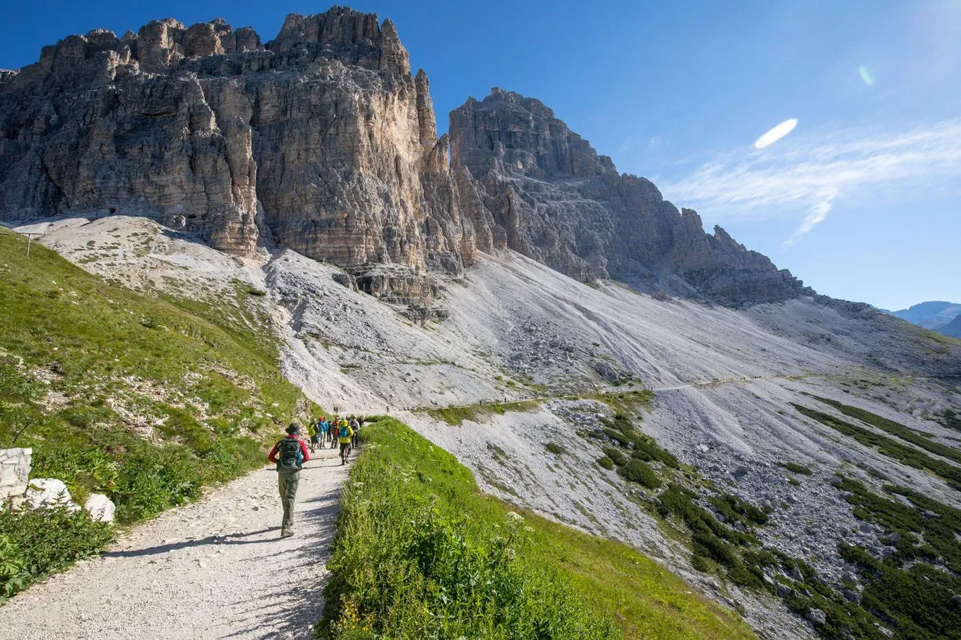 Trail at Tre Cime di Lavaredo