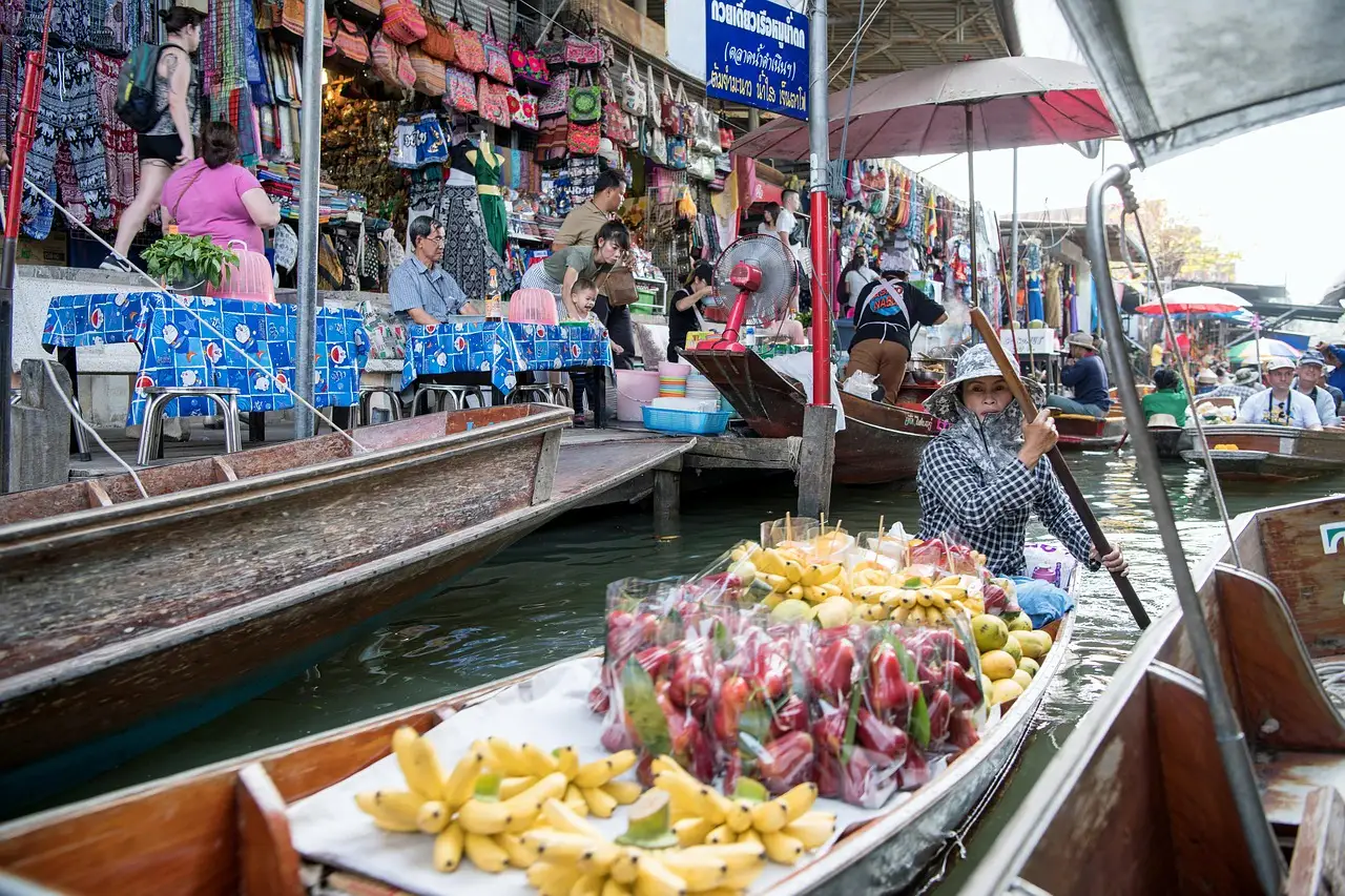 Thailand, Damnoen saduak