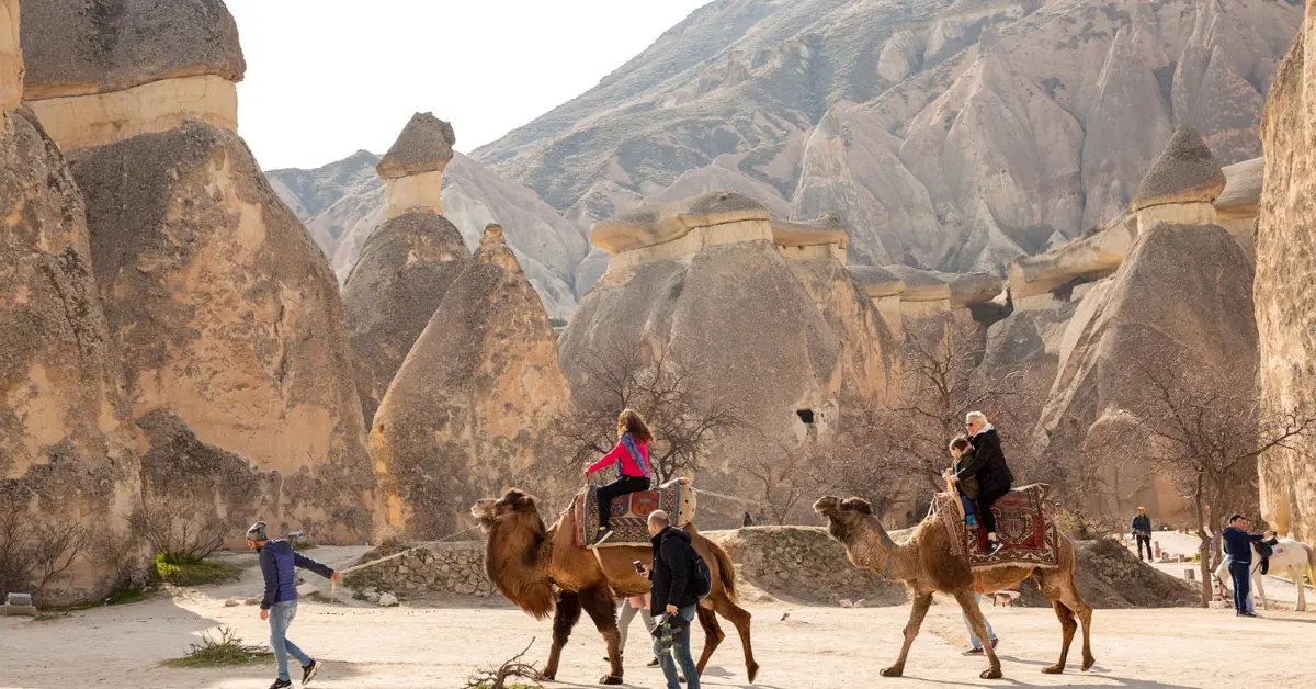 Cappadocia’s Valleys On Camelback