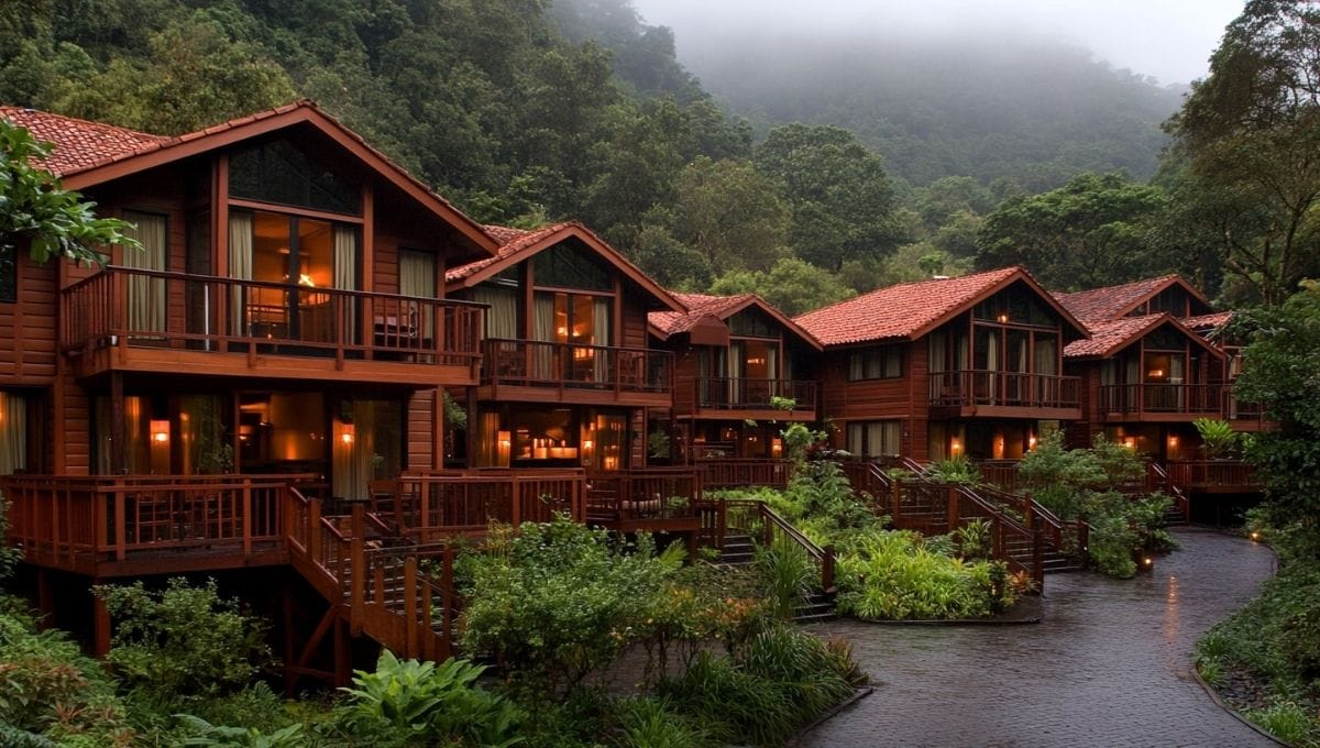 Costa Rica, an eco-lodge in the middle of the Monteverde Cloud Forest