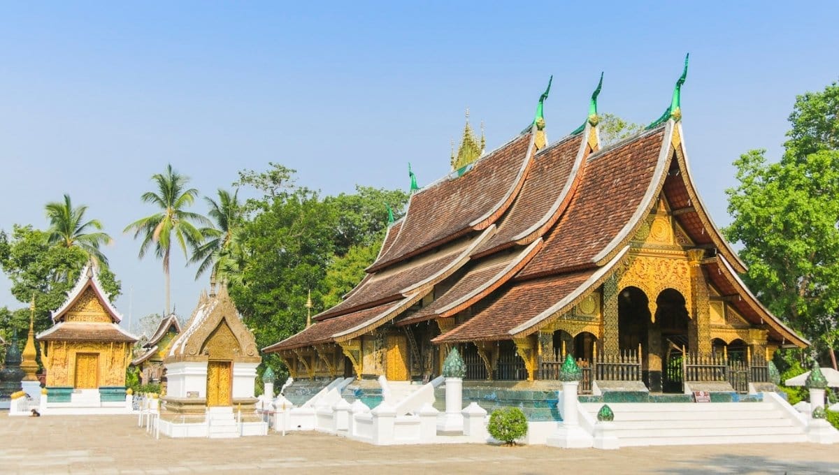 temple in Luang Prabang