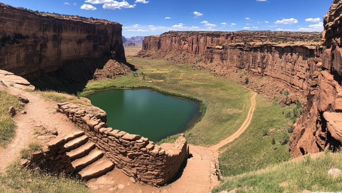 Moab, Utah stunning backdrop of red rock formations and endless canyons