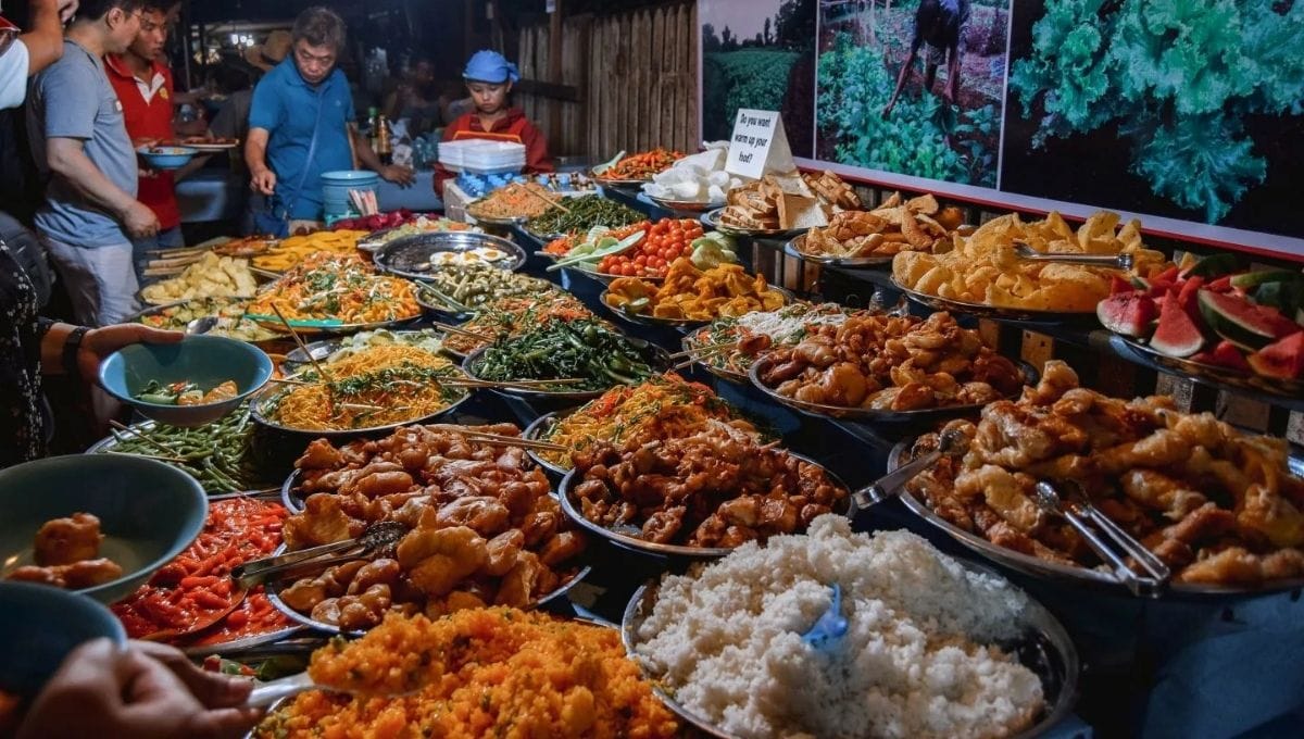 The Night Market in Luang Prabang