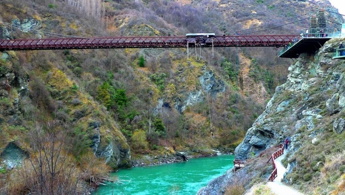 the Kawarau Bridge