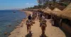 Sharm El Sheikh, tourists on camels