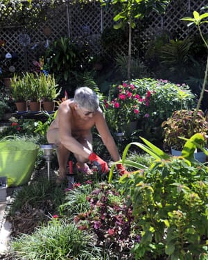 May is the Month to Celebrate World Naked Gardening Day & Born To Be Nude Day